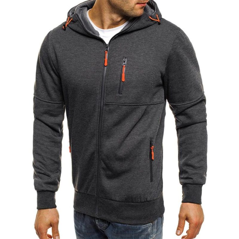 Geotex Full Zip Hoodie Paloma Heather | Mens Tops Clothing Mens