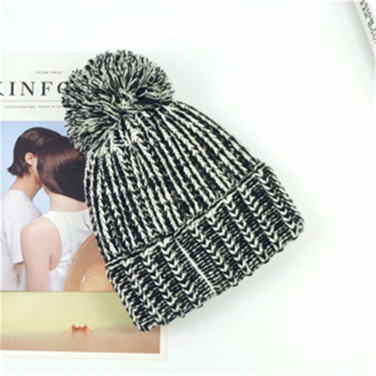 Plaited Rib Knit Beanie Black/Paloma | Mens/Womens Hats Accessories Black