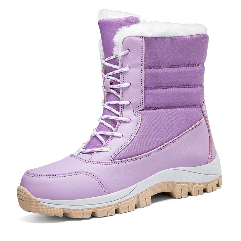 Snow Storm 2.0 Waterproof Boot Grey/Berry | Kids Playground Activity Berry