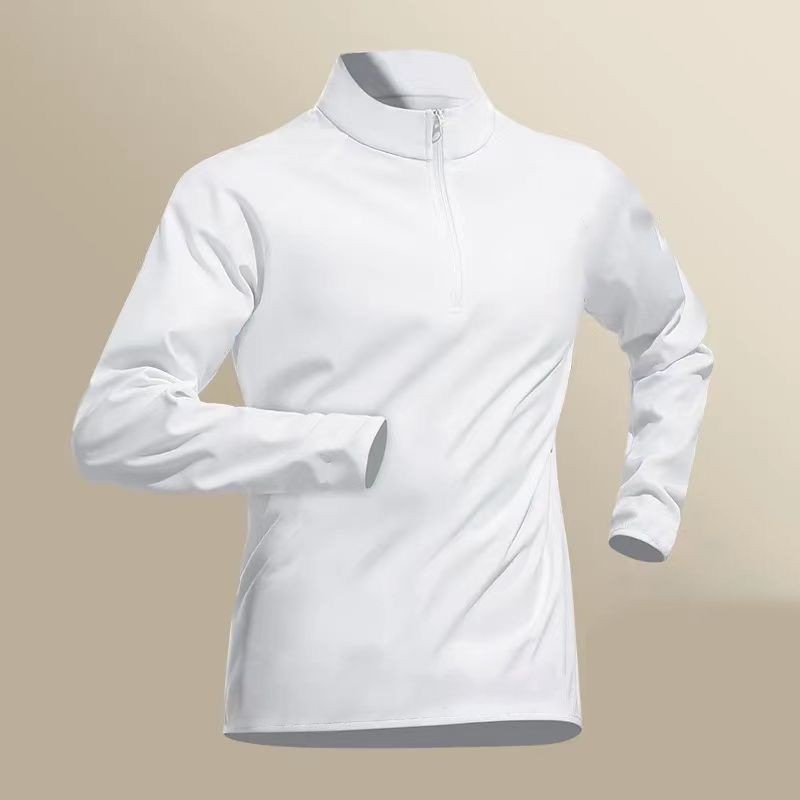 Trail Running 1/4 Zip Baja Blue | Womens Tops Clothing Baja Blue