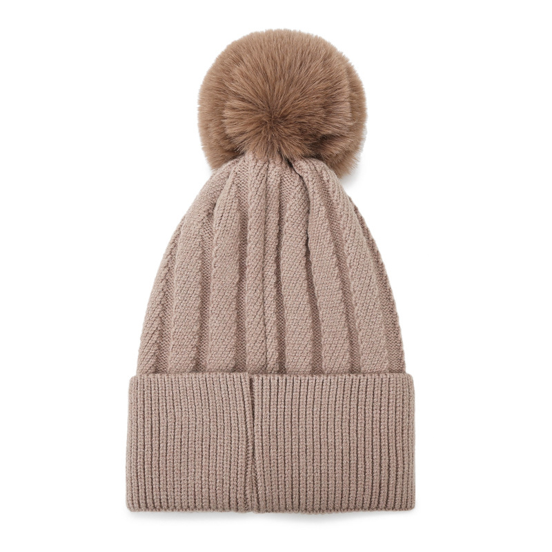 Waffle Bobble Beanie Peach Echo | Mens/Womens Hats Accessories Hats